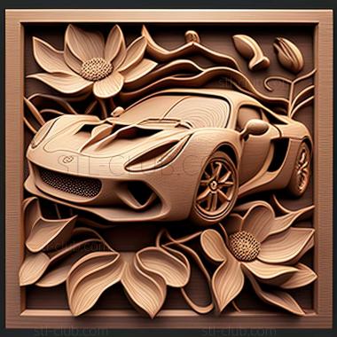 3D модель Lotus Exige (STL)